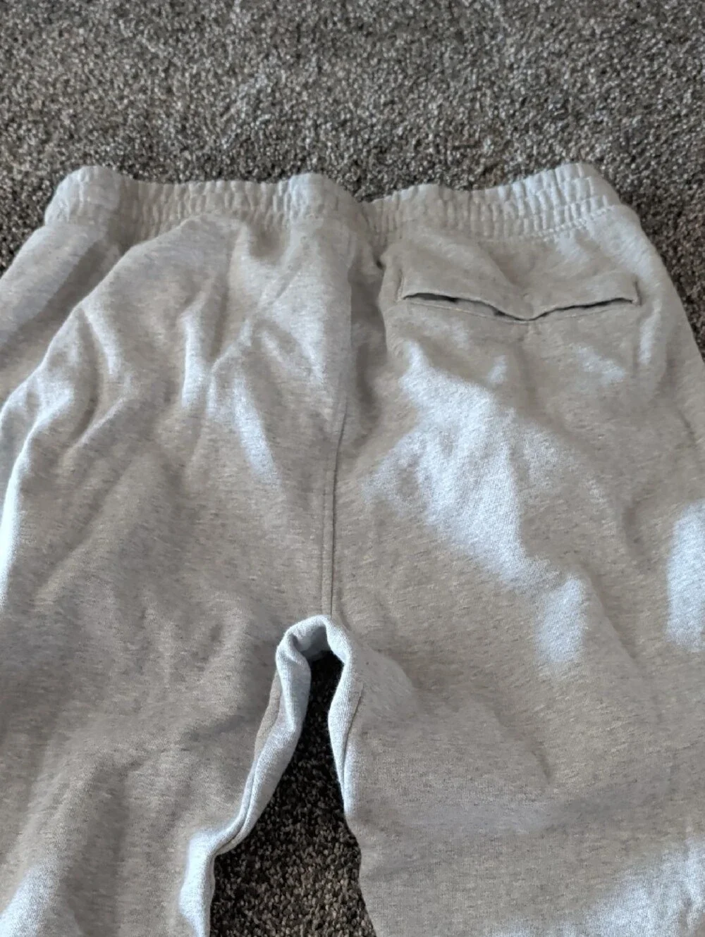Gymshark Light Gray Men's Jogger Sweatpants